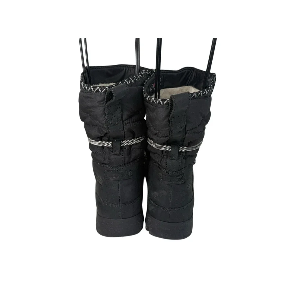 The North Face Black Boots ThermoBall‎ Lace Up Waterproof Women's Size 7 No Box